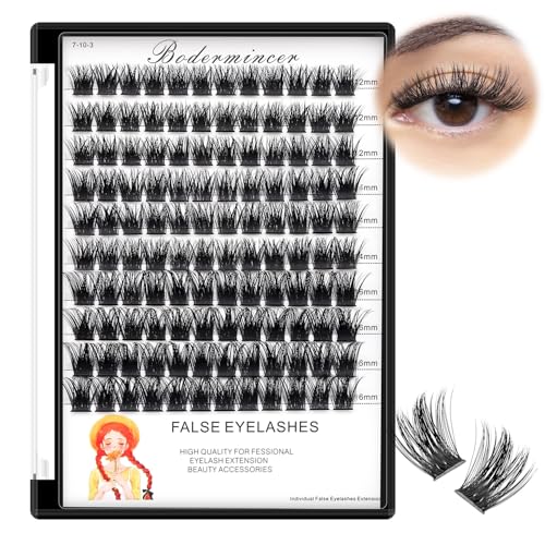 Lash Clusters D Curl 12-14-16mm Mixed Kit 120pcs
