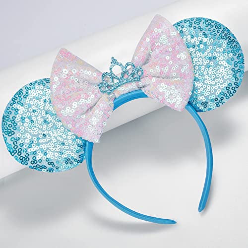 Sparkle Mouse Ears Headband for Women & Girls