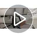VEVOR Reclining Office Chair with Footrest, Heavy Duty PU Leather
