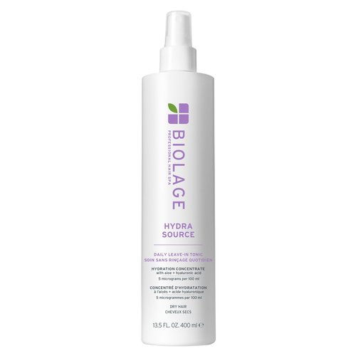 Biolage Hydra Source Daily Leave-In Tonic - Moisturizes & Detangles, Blowout Primer, Heat Protectant & Detangler, For Dry Hair, 13.5 Fl Oz