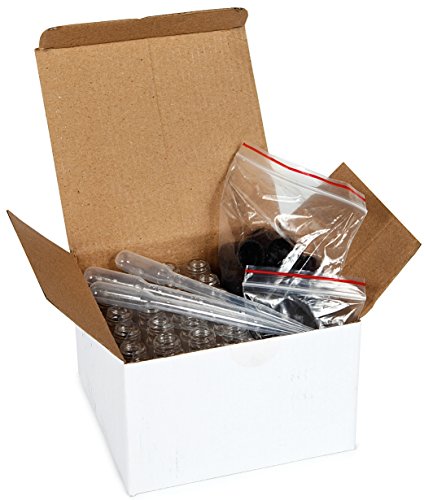 Vivaplex 10ml Glass Roller Bottles - 24 Pack with Stainless Steel Balls