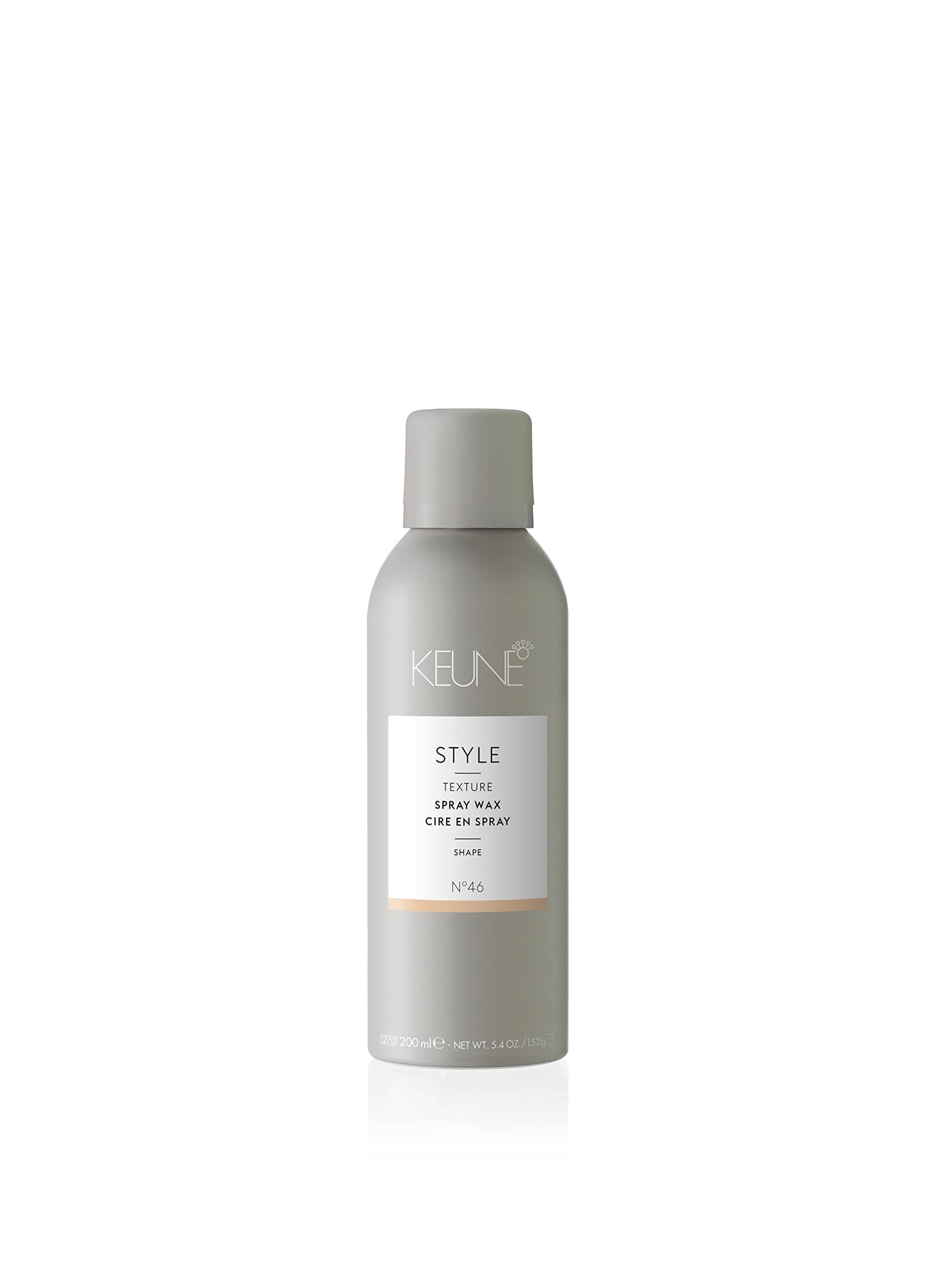 Keune Style Spray Wax for Hair Texture and Hold, Buildable Texture & Natural Shine, 6.1 Fl Oz