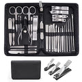 30-Piece Stainless Steel Manicure Set with Travel Case