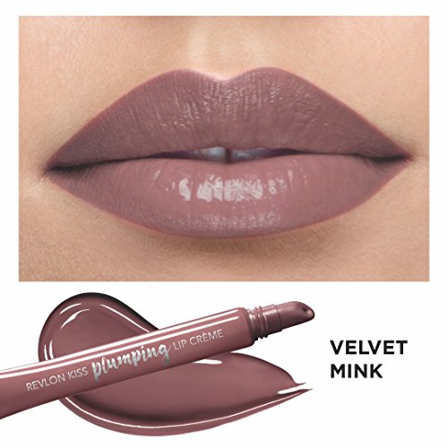 REVLON Kiss Plumping Lip Creme, Velvet Mink