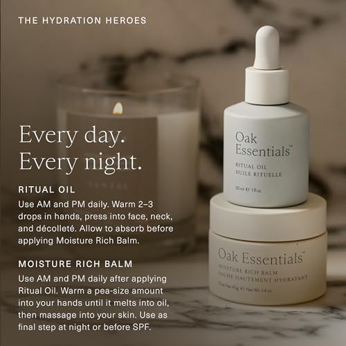Oak Essentials Hydration Heroes Skincare Set - 2-Piece Kit