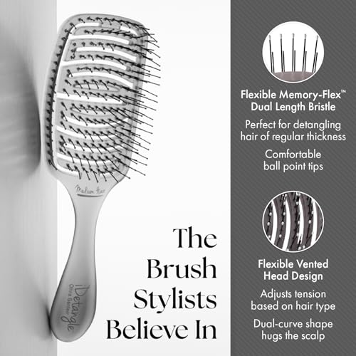 Olivia Garden iDetangle Brush for Wet & Dry Hair