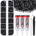 6000 Pcs Flatback Rhinestones Set with B7000 Glue for Crafts