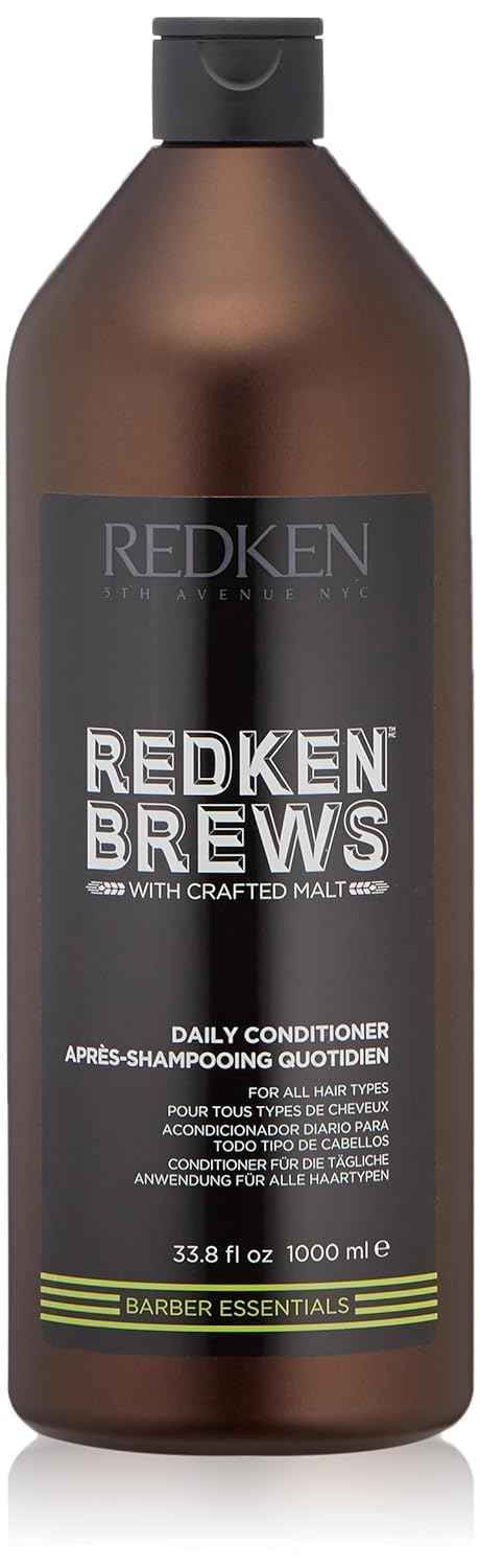 Redken Brews Daily Conditioner For Men with Crafted Malt