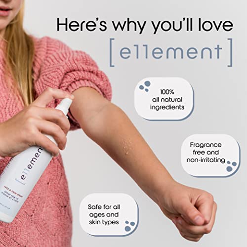 e11ement - Hypochlorous Acid Face and Skin Spray - HOCL- Safe for use on Acne Prone Skin - Eczema - Dry Scalp -Toner - Eye & Lash Cleanser - Face and Hand Cleanser (Feature Pack - 3 Bottles)