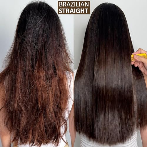 Brazilian Straight Keratin Hair Treatment - Formaldehyde-Free, 2PC Set