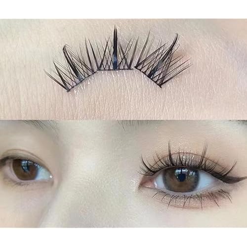 [4paris] Miss Lashes Girly Curl Voluminous Multi-Layered, 11mm Crisscross, GC11