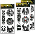 Umama Celtic Temporary Tattoos - 3 Sheet Set