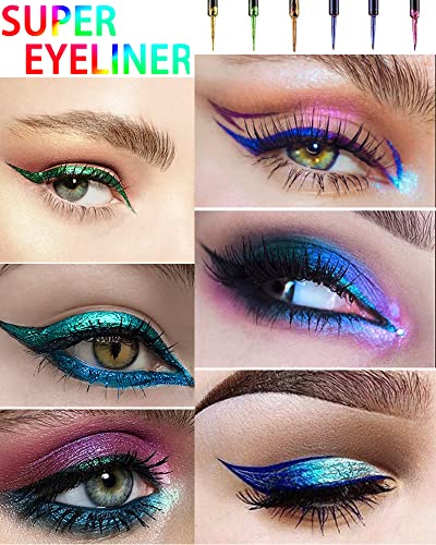 Chameleon Glitter Eyeliner Liquid - Multichrome Gold Metallic