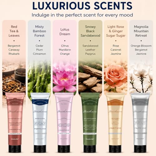 DincherBel Hand Cream Gift Set 6-Pack 2.33oz – Travel Size