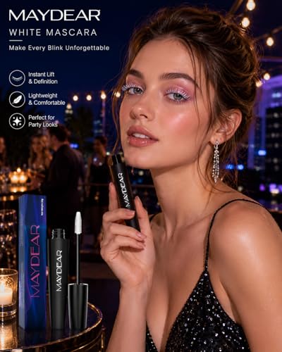 Maydear White Mascara – Volumizing, Lengthening & Smudge-Proof