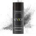 SEVICH Hair Fibers for Thinning Hair 25g Black - Instant Thickening & Fullness, Natural Keratin Hair Building Powder, Pack of 1 (0.88 oz)