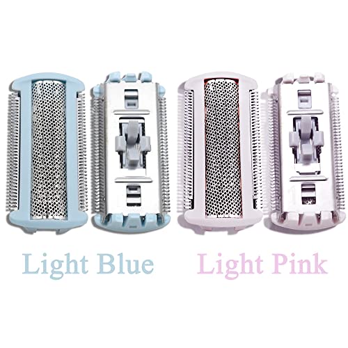 BRL140 Replacement Head Compatible with Philips SatinShave Advanced Women's Electric Shaver BRL140 BRL130 Wet and Dry Ladyshave Replacement Foil and Blade Philips Trimmer Razor Foil and Cutter (Pink)