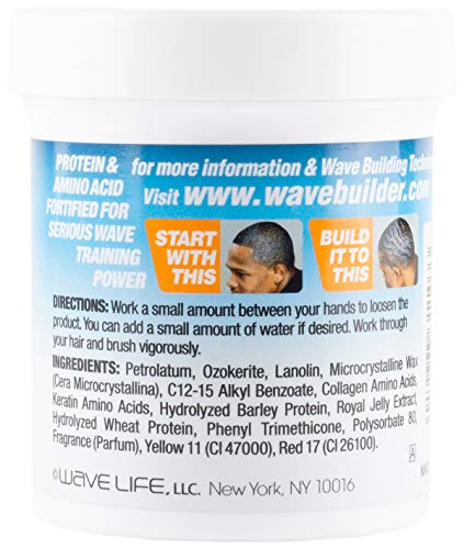 WaveBuilder Deep Wave Forming Pomade - Original Formula, 3 Oz