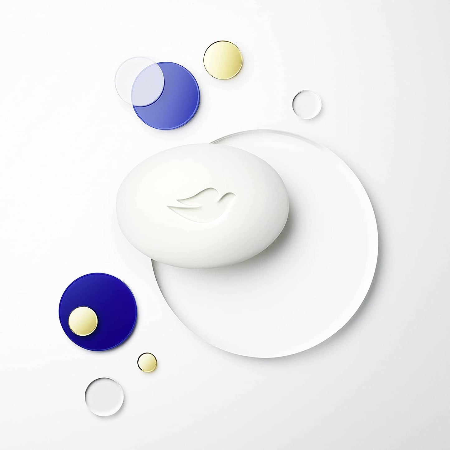 DOVE Beauty Bar White 4 oz, 2 Bar (Pack of 5)