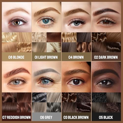 iMethod 2-in-1 Eyebrow Pen and Eyeliner - Waterproof Microblading Pencil