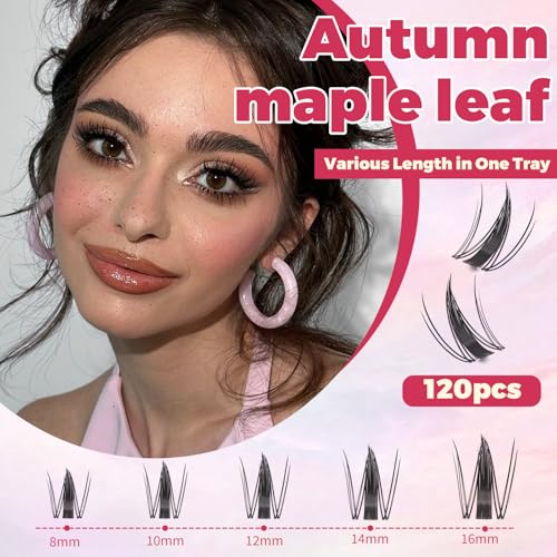 Manga Lash Clusters Kit - 120pc Spiky Eyelash Extensions