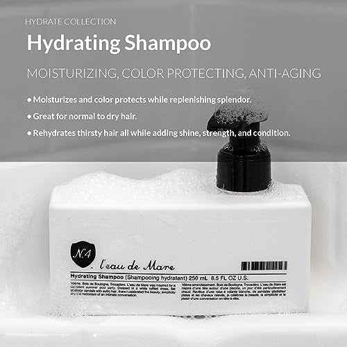 Number 4 Hydrating Shampoo, Moisturizing and Color Safe Shampoo, 8.5 oz
