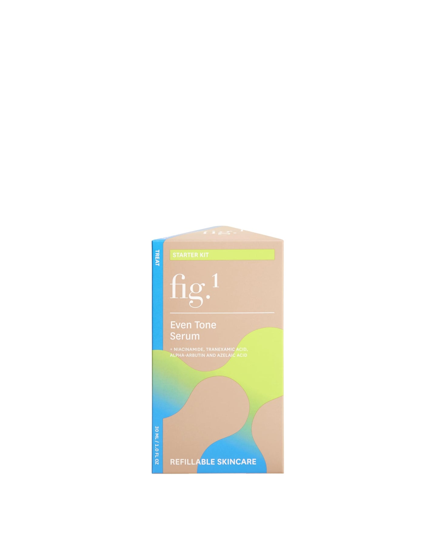 Fig.1 Even Tone Serum, Post-Partum, Acne-Prone & Sensitive Skin, Evens Dark Spots, with Tranexamic Acid & Azelaic Acid, 30ml