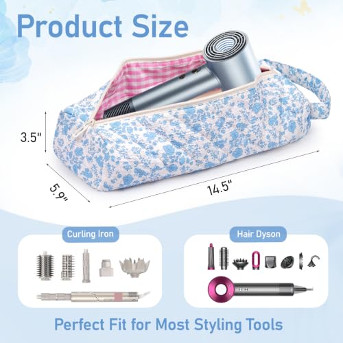 Hair Tool Organizer Bag for Dryers & Curling Irons