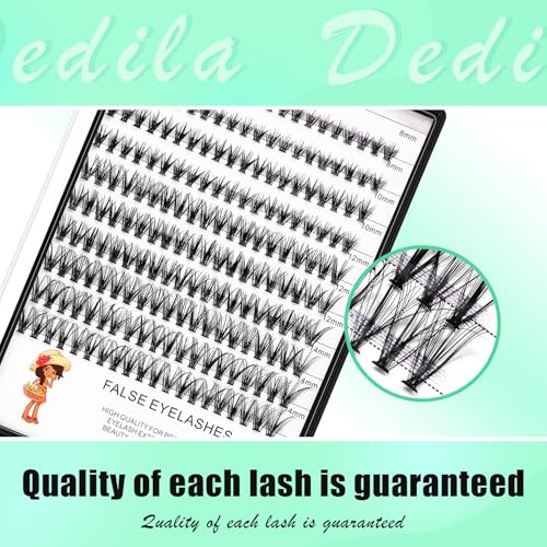 Dedila Mixed Individual False Eyelashes 0.07mm C Curl 10 Rows