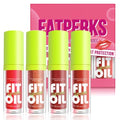 YJXFCBQIC Lip Oil with Big Brush Head - 8 Shades of Glossy Hydration