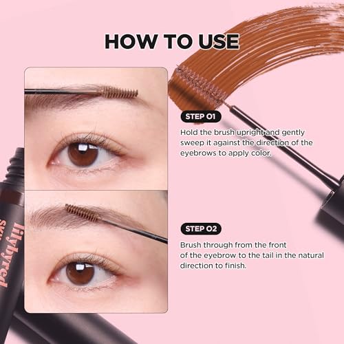 Lilybyred Skinny Mes Brow Mascara - 1.5mm Ultra-Slim Brush