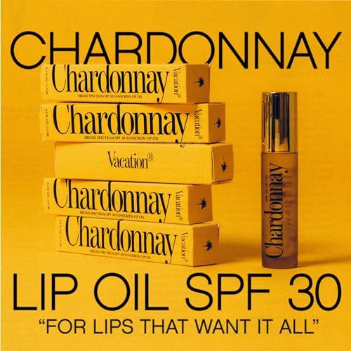 Vacation Chardonnay Lip Oil SPF 30 - Plumping Gloss