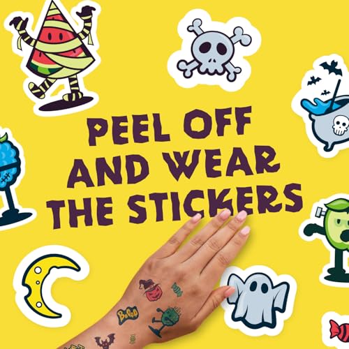 Sweet Dreams Spooky Ghost Popping Candy Mix - Sour Dip & Stickers