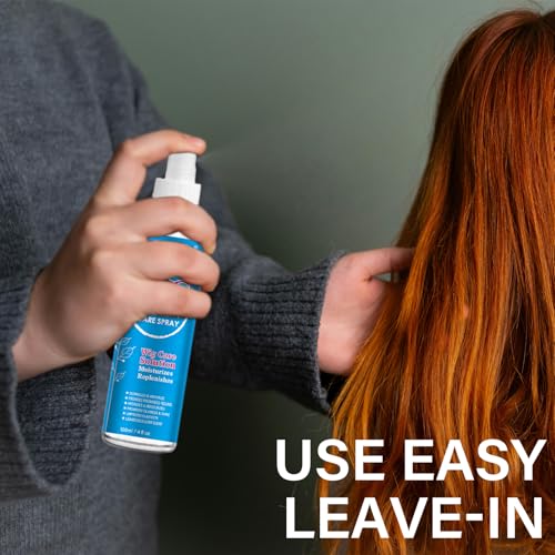 AKBAN Wig Hair Care Spray for Synthetic & Natural Wigs – Anti-Frizz, Hydrates & Shine