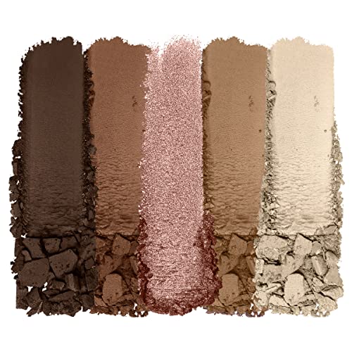 wet n wild Color Icon 5-Pan Eyeshadow Palette Bundle - Pink Camo-flaunt Matte Shimmer Metallic & Brown Walking On Eggshells