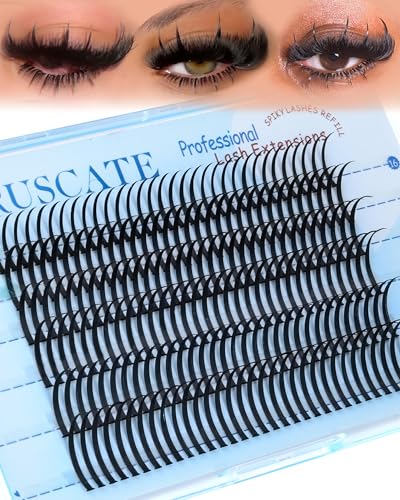 CORUSCATE Spike Lash Clusters 16mm-22mm Dramatic Volume