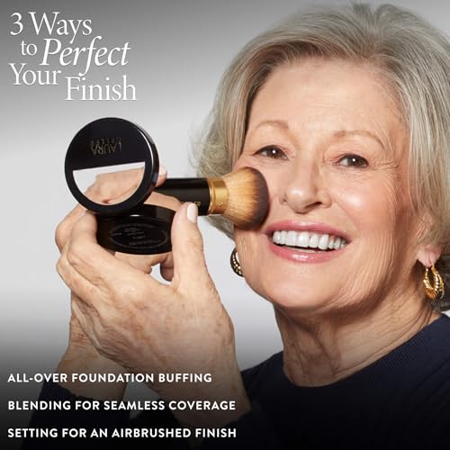 Retractable Airbrush Kabuki Brush - Flawless Foundation Application