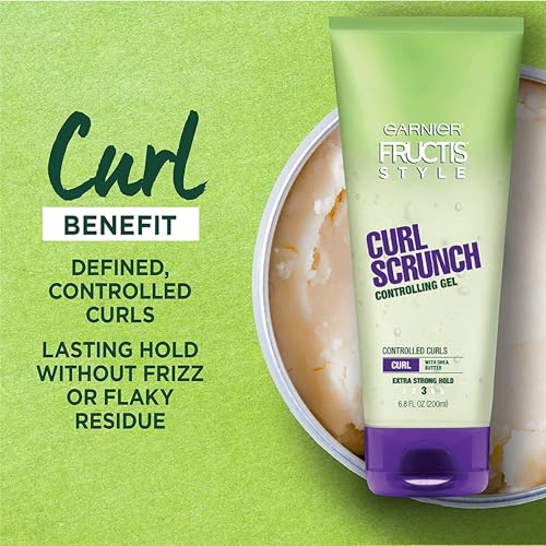 Garnier Fructis Style Curl Scrunch Gel, 6.80 Ounce (Pack of 2)