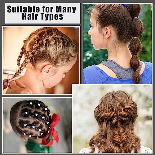 2200 Elastic Hair Bands with Styling Tools & Organizer Box