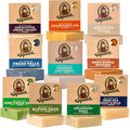 Dr. Squatch Natural Men¡¯s Bar Soap - Cold Process Body Soap Bar with Natural Oils - Gifts for Men - Coconut Castaway, Fresh Falls, Cool Fresh Aloe, Grapefruit IPA & more (5 oz, 10-Pack)