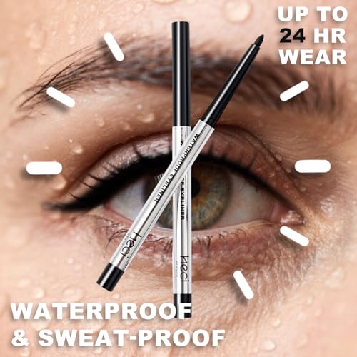 HECI BEAUTY Waterproof Gel Eyeliner Pencil - 24HR Wear