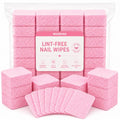600 Count Lint-Free Nail Wipes for Gel Polish & Manicure Removal - Pink, One Size