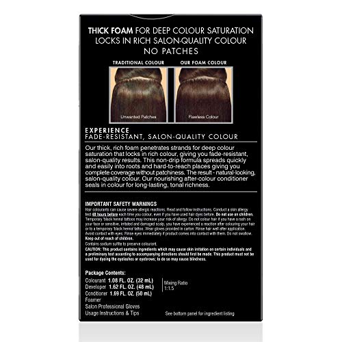 John Frieda Precision Foam Hair Color Dye Kit - Light Natural Brown 6N