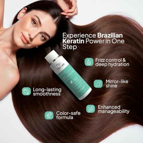 I Belli Capelli Venice Organic Keratin Hair Treatment Straightening, Smoothing Keratin 16.9 fl.oz + Deep Cleansing Shampoo 10 fl.oz- keratina Organica Sin Formol Para Alisar el Pelo - Complete Set