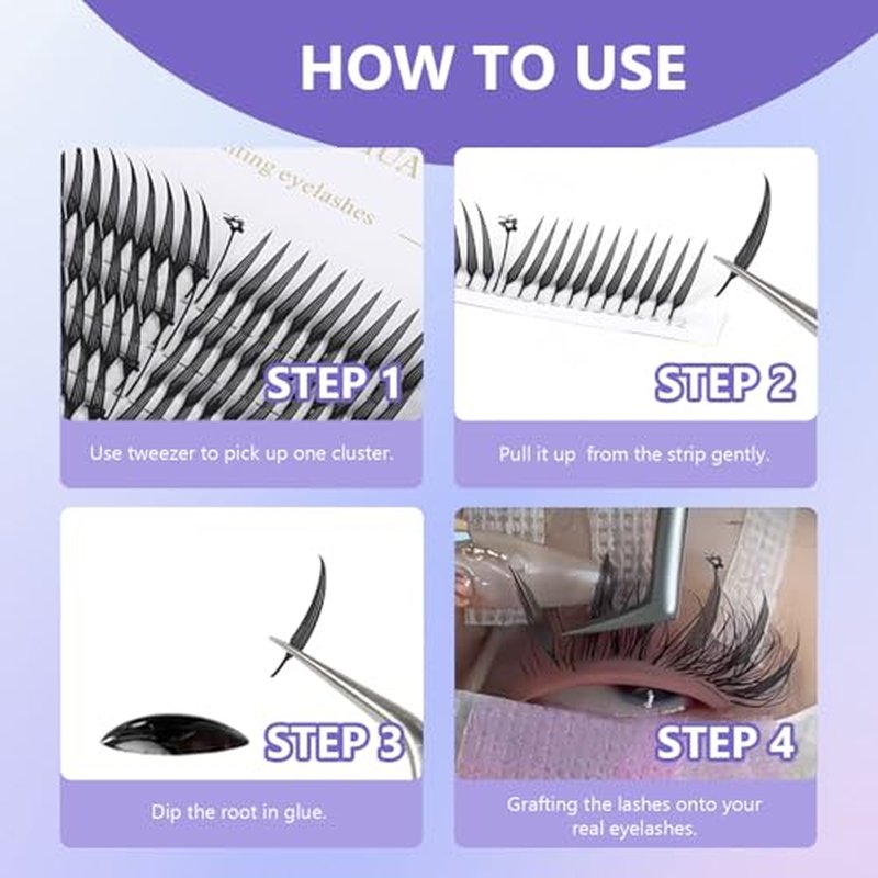 Anime Spire Lashes Premade Fans 10mm C Curl Eyelash Extensions
