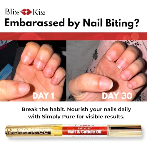 Bliss Kiss Nail Oil Cuticle Pen with Vitamin E & Jojoba