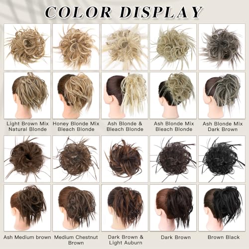 Messy Bun Hair Piece Ponytail Scrunchie for Women