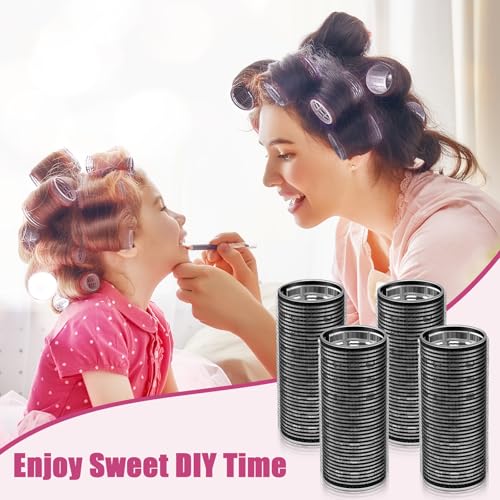 WILLBOND 4 Pc Thermal Hair Rollers with Aluminum Core