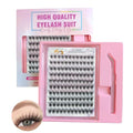 Self Adhesive Eyelash Clusters Kit Wispy Fluffy C Curl