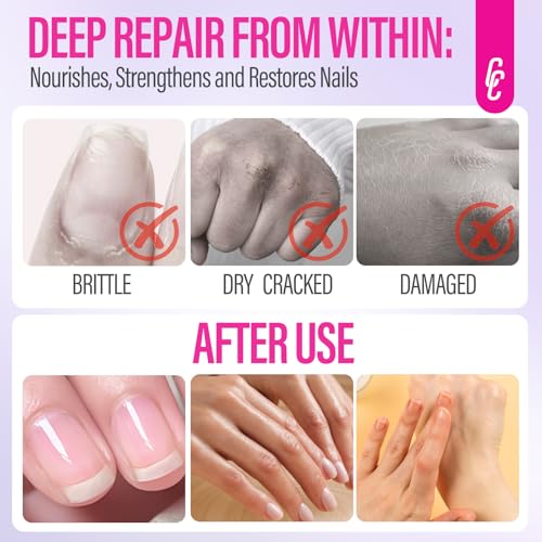 CHUCHU Nail Strengthener & Growth Serum - Lavender Hydrating Formula